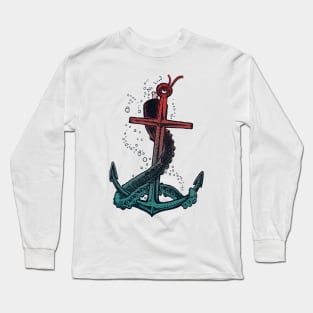 Anchor & Tentacle Long Sleeve T-Shirt